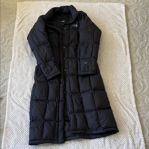 The North Face Women's Long Black Puffer Jacket